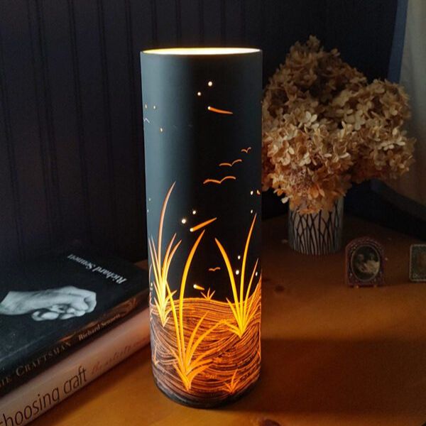 Decorative lamp with nature design