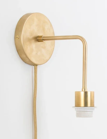 Modern gold wall lamp